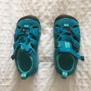 KEEN Sandals | Turquoise, sz 10